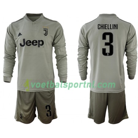 Juventus CHIELLINI 3 Kind Uit Tenue 2018-19 L/S